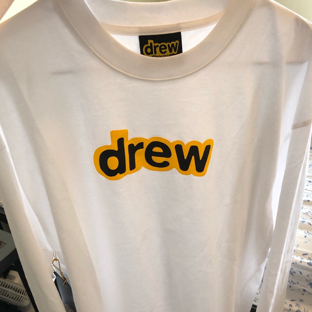 Drew House white  secret long sleeve tee